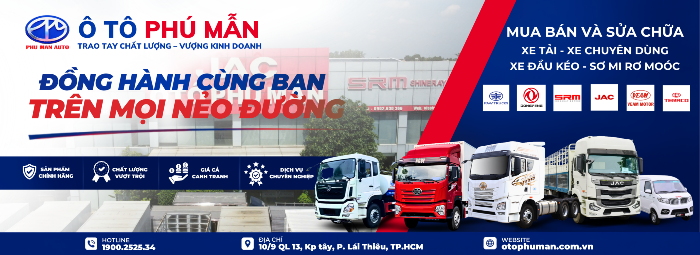 Ảnh bìa website Ô tô Phú Mẫn CN Lái Thiêu