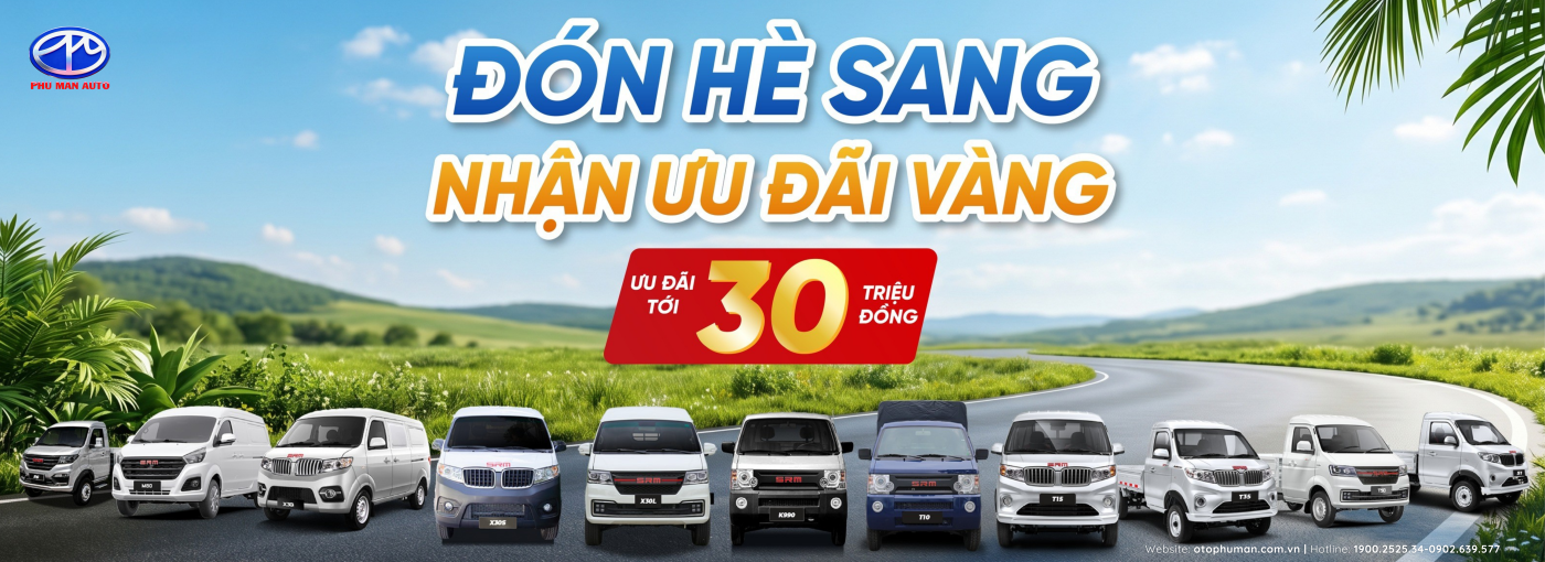 Banner khuyến mãi SRM tháng 6/2026