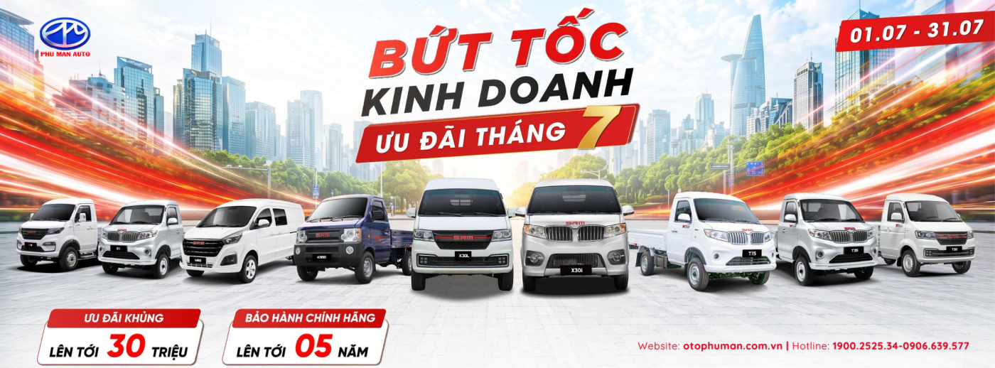 Khuyến mãi SRM tháng 7