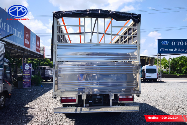 Bửng inox cao cấp, được chấn dập viền tinh xảo