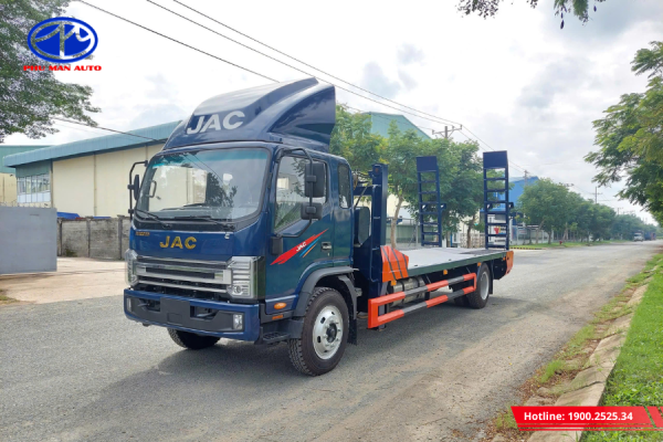 Mẫu xe chuyên dùng vận chuyển xe cơ giới và thiết bị tải trọng 8 tấn