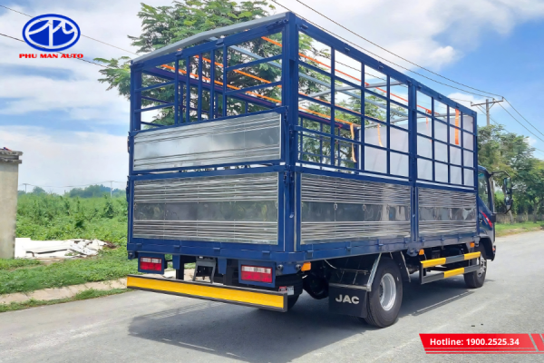 Khung mui xe chắc chắn, thiết kế tiêu chuẩn đà lạt