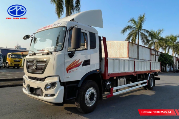 Xe tải Dongfeng KR180 thùng lửng 7m6